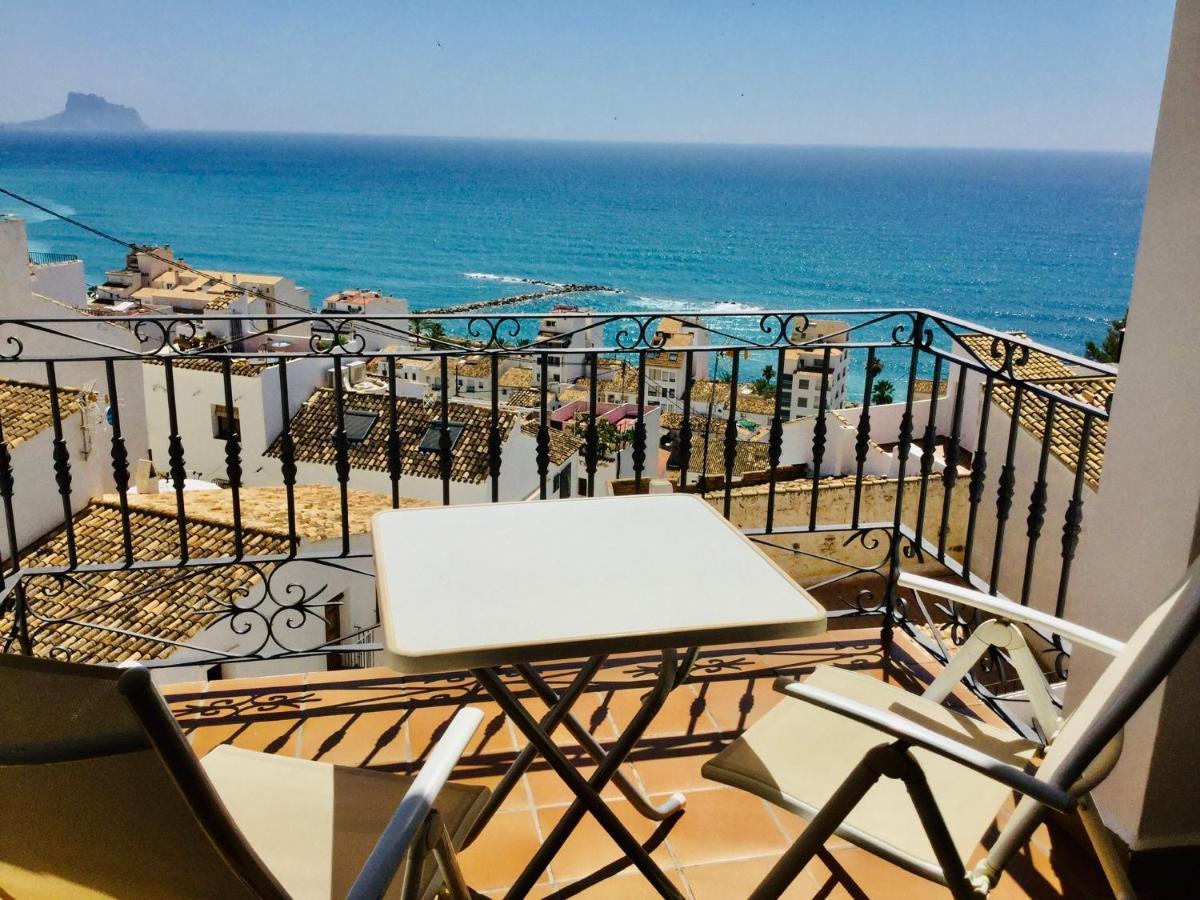 Altea Town House Sea View Villa Bagian luar foto